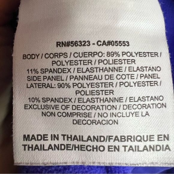 Nike 1/4 Zip Hooded SweatShirt Blue Size Medium Fleece‎ Lined Excellent Cond - Picture 5 of 6